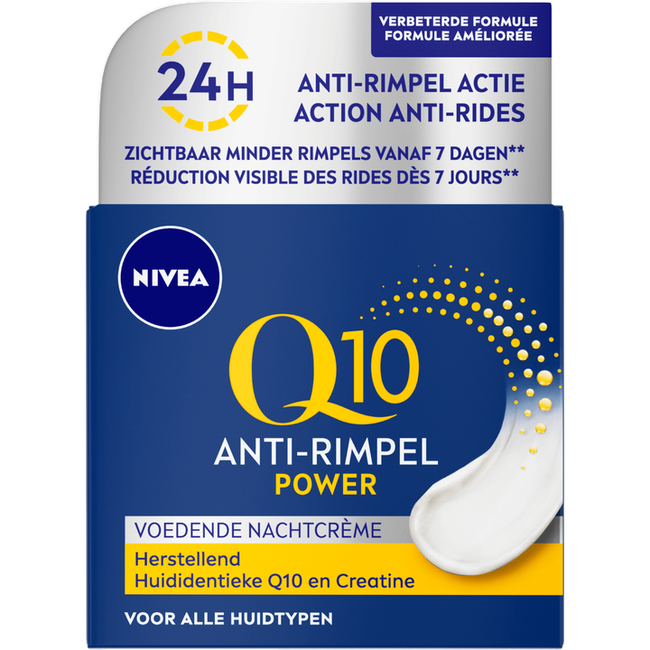 NIVEA Q10 Power Anti-Rimpel Nachtcrème - 50ml