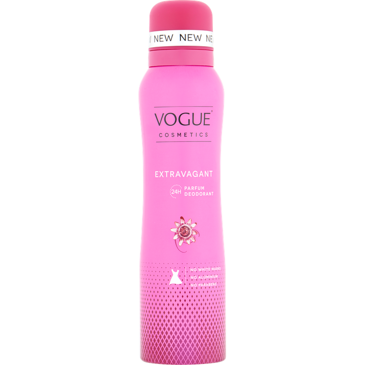 Vogue Cosmetics Extravagant Parfum Deodorant 150 ml