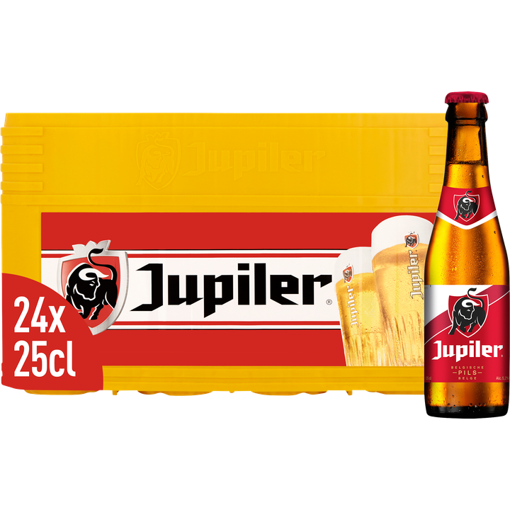 Jupiler - Belgisch Pils - Krat - 24 x 250ML