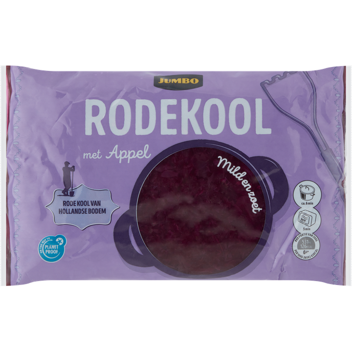 Rodekool met Appel
