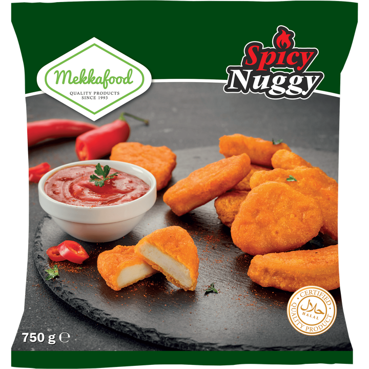 Mekkafood Spicy Nuggy 750 g