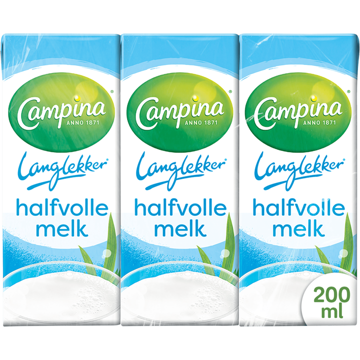 Langlekker Halfvolle Melk Multipack Mini's 6 x