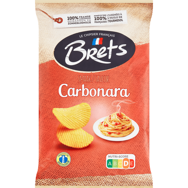 Brets Smaak Carbonara Aardappelchips 125 g