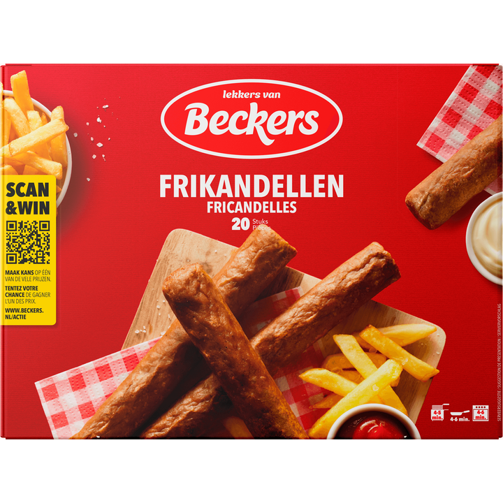 Beckers Frikandel 20 Stuks