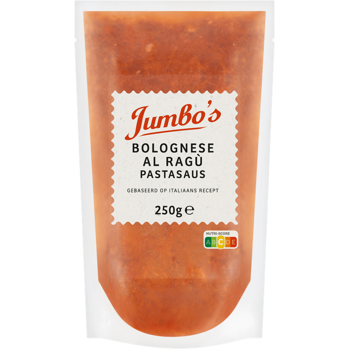 Jumbo's Bolognese Al Ragù Pastasaus 250 g