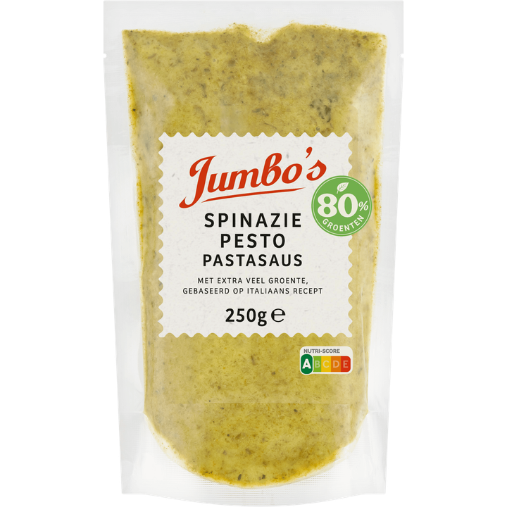 Spinazie Pesto Pastasaus