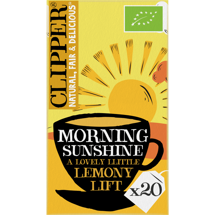 Clipper Morning Sunshine Organic Lemongrass & Maté Infusion 20 Stuks 40 g