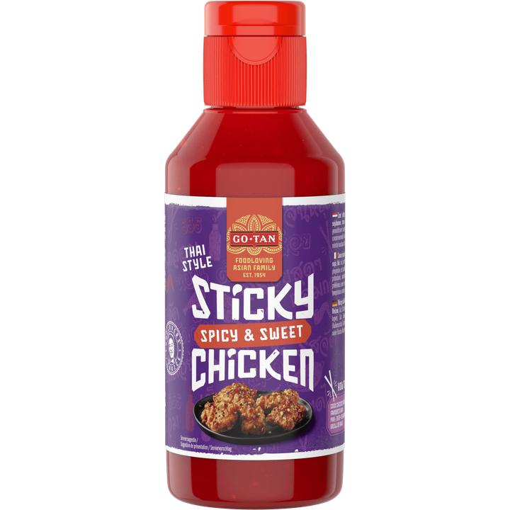 Go-Tan Sticky Chicken Spicy Sweet 220ml