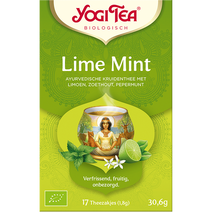 Yogi Tea Biologisch Lime Mint 17 Stuks