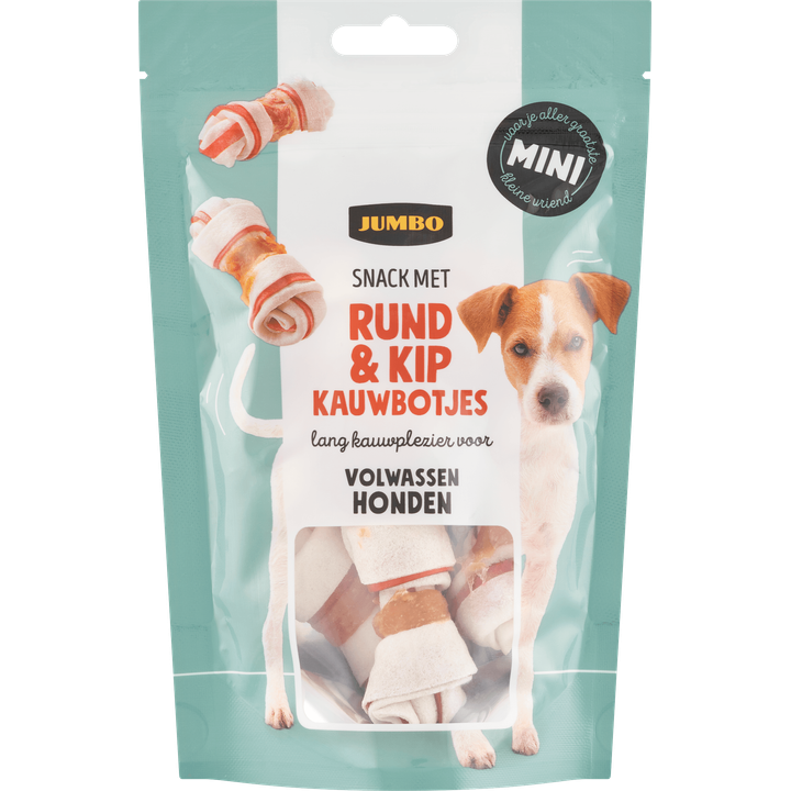 Snack met Rund & Kip Kauwbotjes