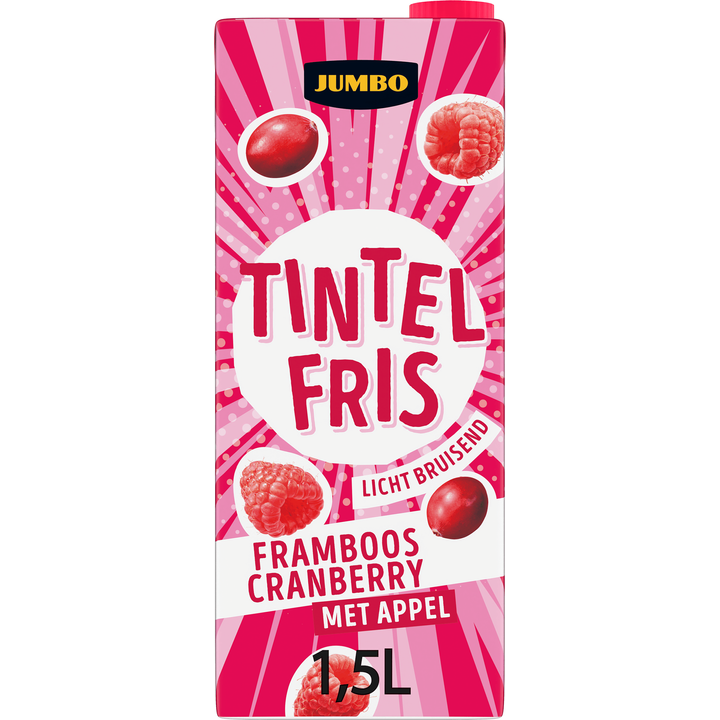 Tintel Fris Framboos Cranberry met Appel 1,5 L