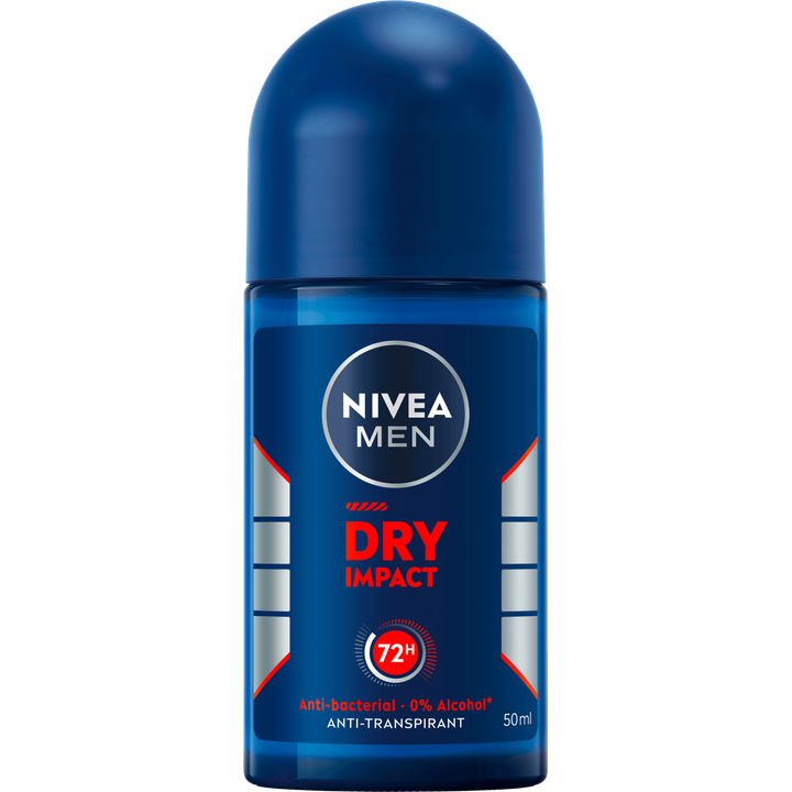 Nivea for men NIVEA MEN Dry Impact Anti-Transpirant Deodorant Roller - 50ml