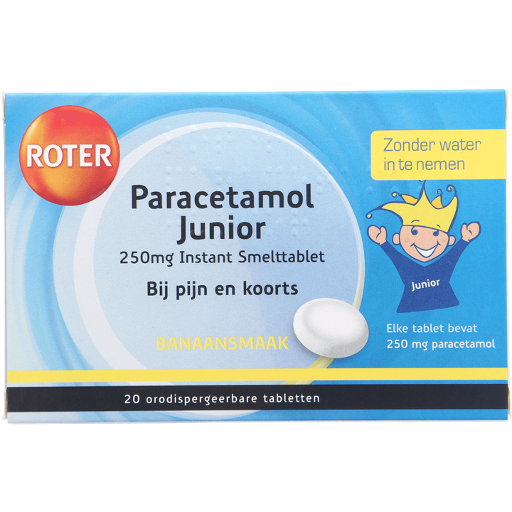 Roter Smelttabl junior 250mg 20st UAD