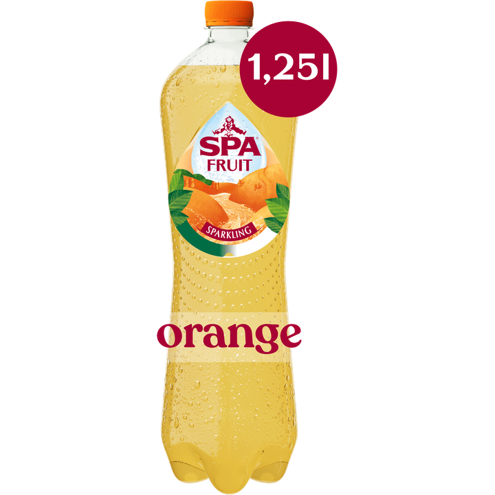 SPA FRUIT Bruisende Fruitige Frisdrank Orange 1,25 L