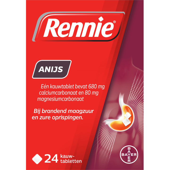 Anijs Kauwtablet bij brandend maagzuur