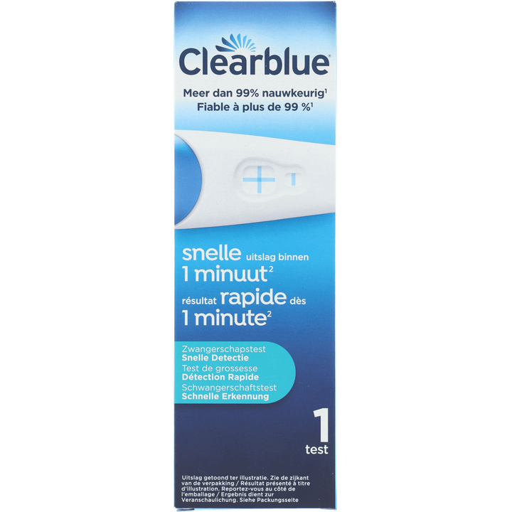 Clearblue Zwangerschapstest Snelle Detec