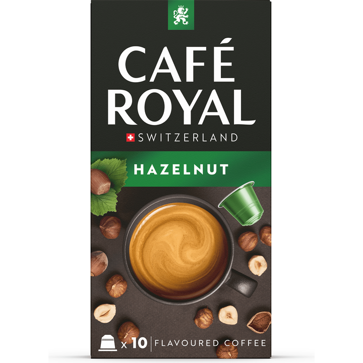 Café Royal Hazelnut Flavoured Coffee 10 Capsules 50 g