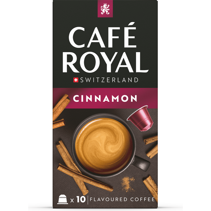 Café Royal Cinnamon Flavoured Coffee 10 Capsules 50 g