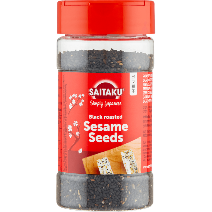 Saitaku Sesame Seeds Black Roasted 95 g
