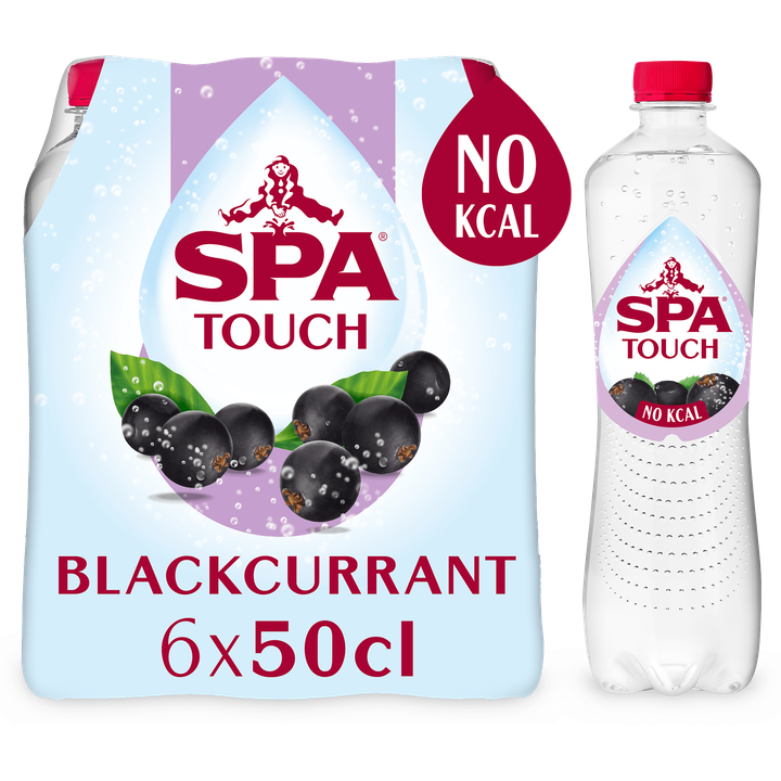 Spa TOUCH Bruisend Blackcurrant 6 x 50 cl