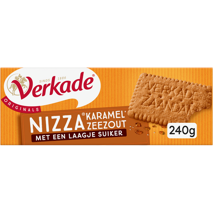 Verkade Originals Nizza Karamel Zeezout 240 g bestellen? | Jumbo