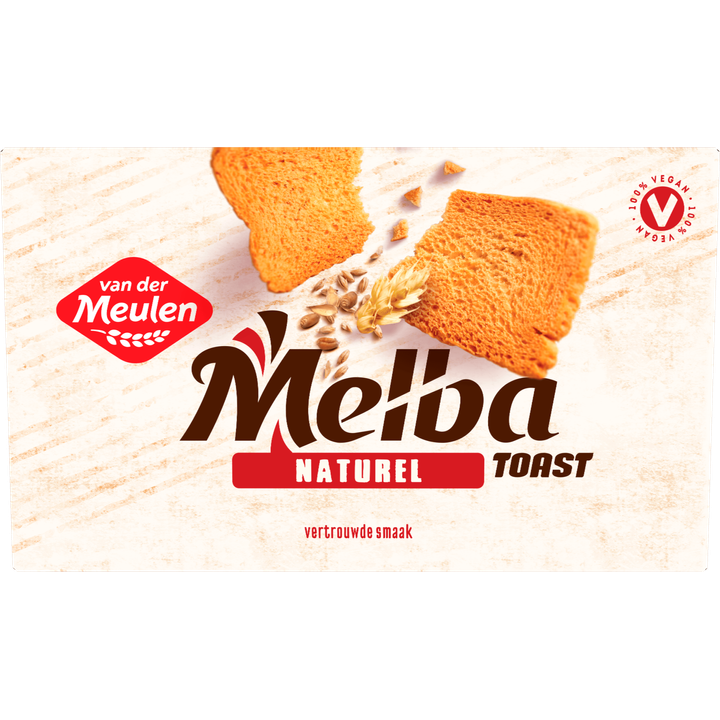 Van der Meulen Melba Toast Naturel 120 g