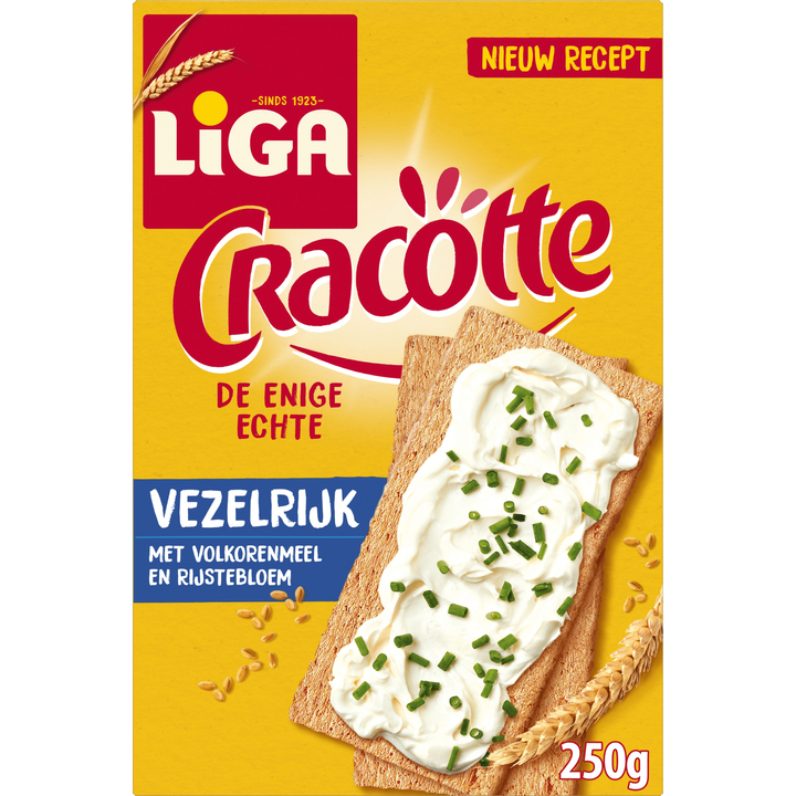 Liga Cracotte Vezelrijk 250g