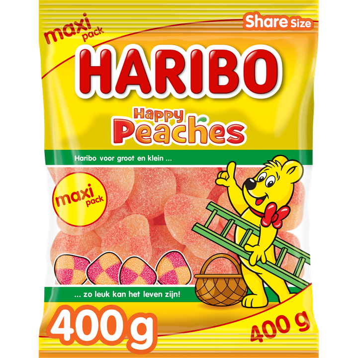 Haribo Happy Peaches Value Pack 400 g