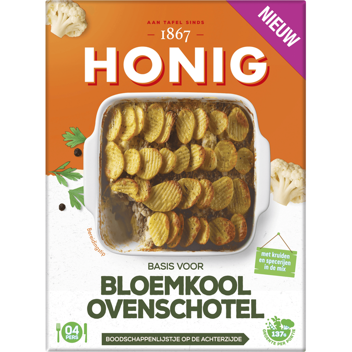Honig Basis voor Bloemkool Ovenschotel 36 g