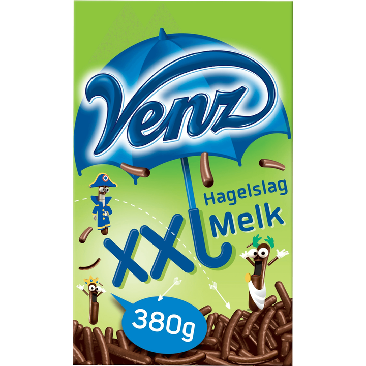 venz XXL hagelslag melk 380 g