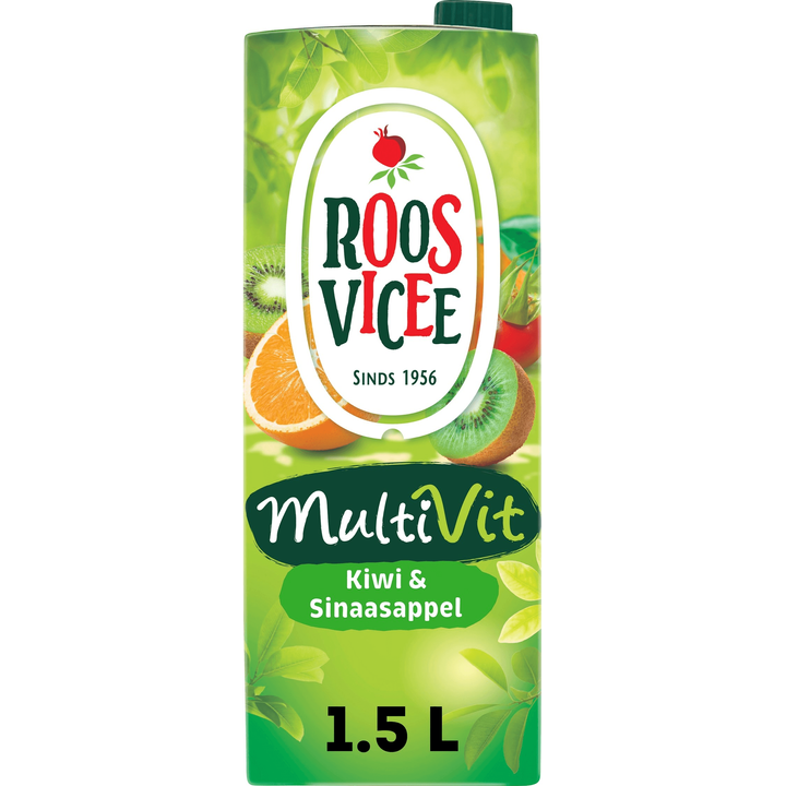 Roosvicee Multivit Kiwi & Sinaasappel 1,5 L