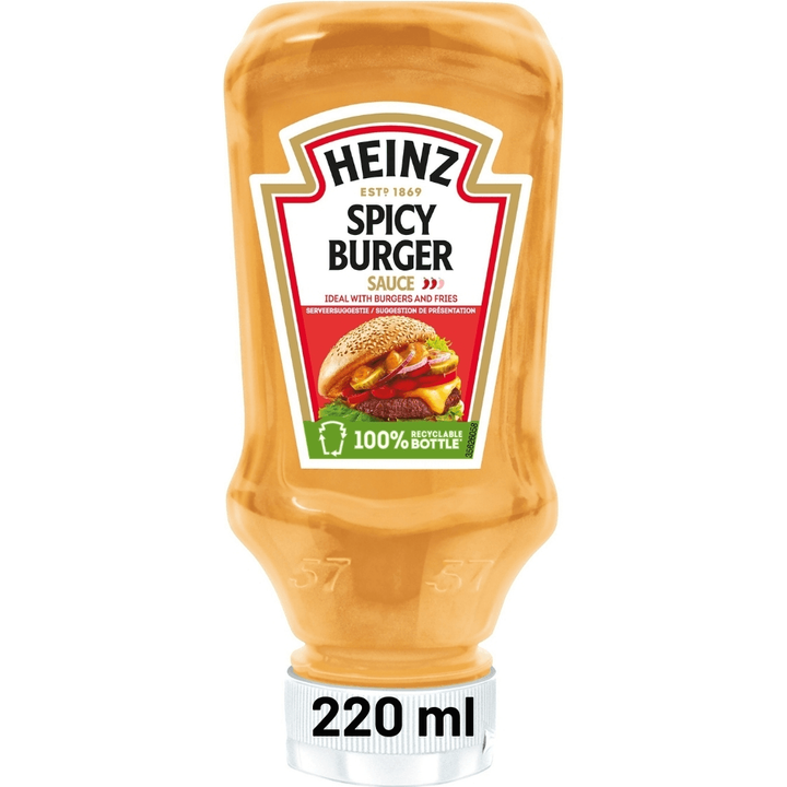 Heinz Spicy Burger Saus 220 ml