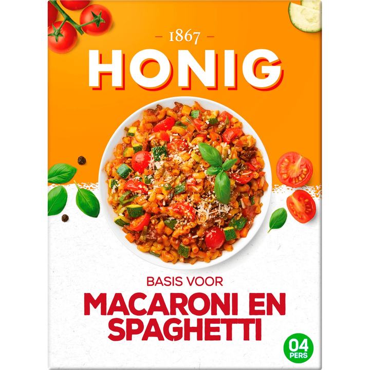 Honig Maaltijdmix voor Macaroni en Spaghetti 41 g