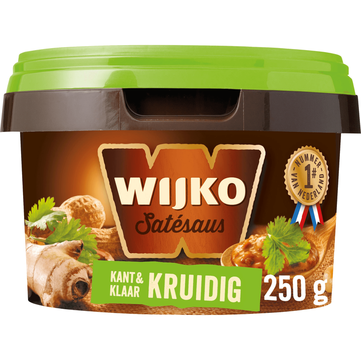Wijko Satésaus Kruidig Kant en Klaar 250 g