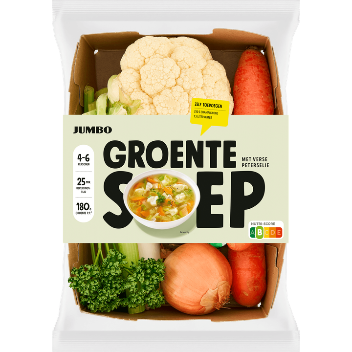 Groentesoep Verspakket 4-6 Personen