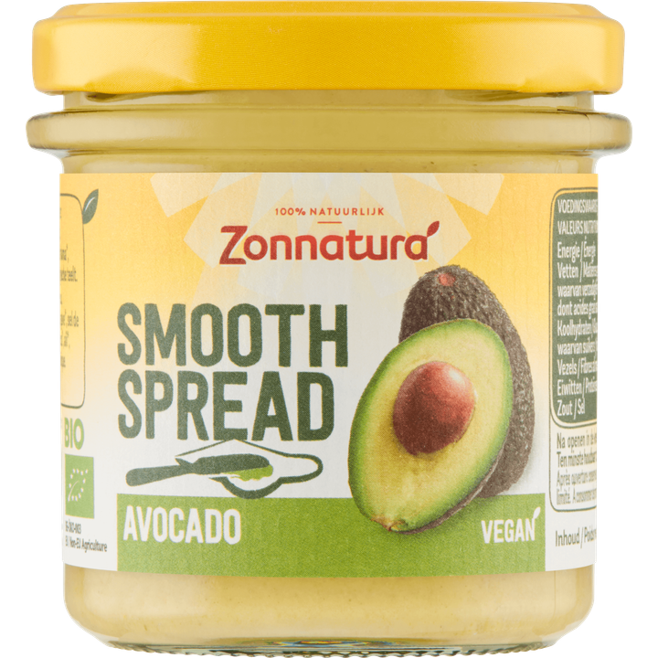 Zonnatura Bio Smooth Spread Avocado 140 g