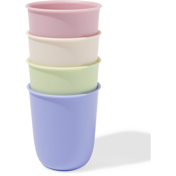 Kunststof Drinkbekers 4 Stuks