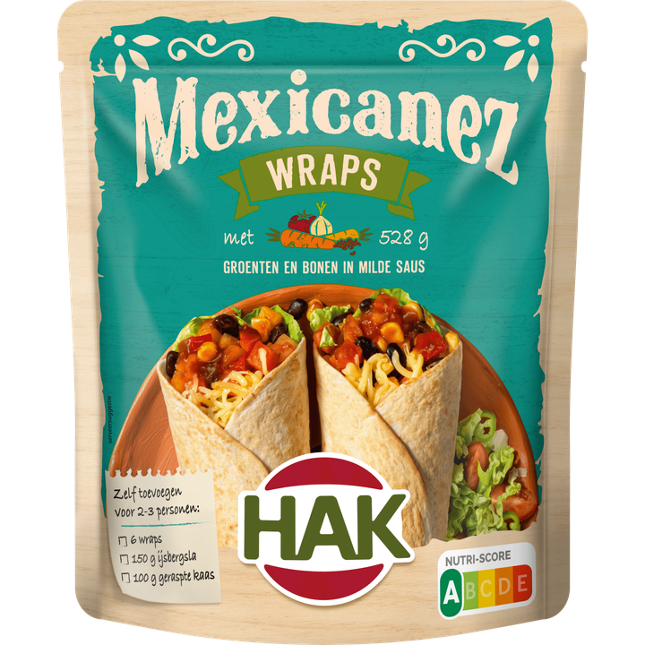 Hak Mexicanez Wraps 550 g