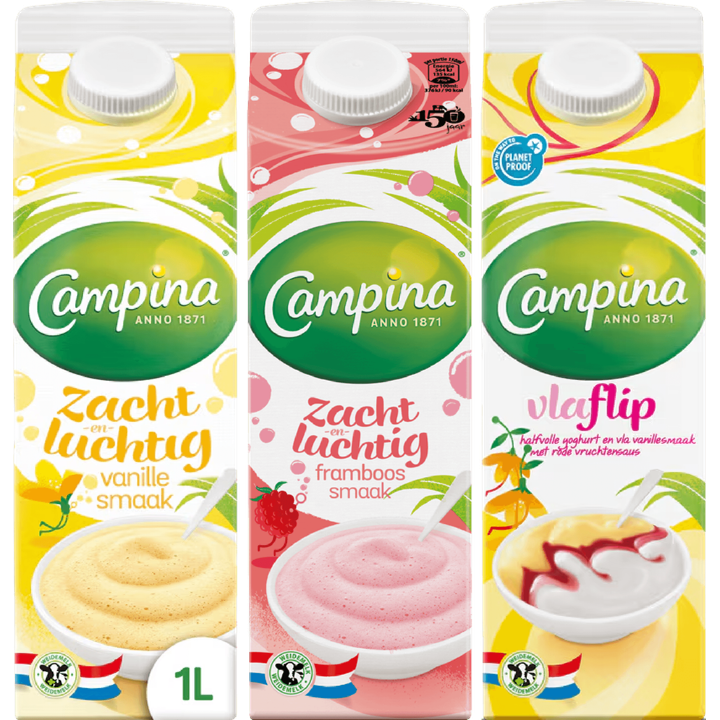 Campina Vla variatie 3 x 1L