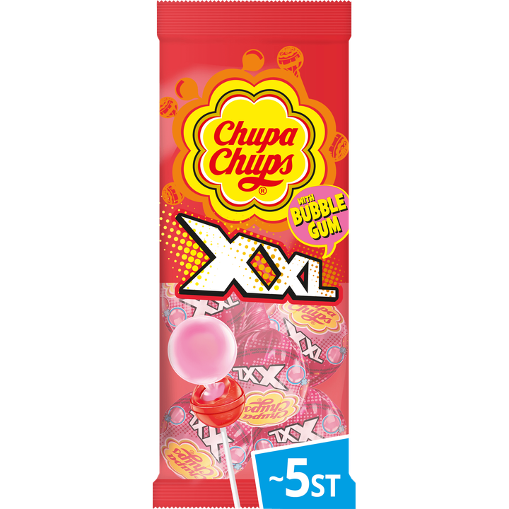 Chupa Chups XXL Aardbei 5 stuks