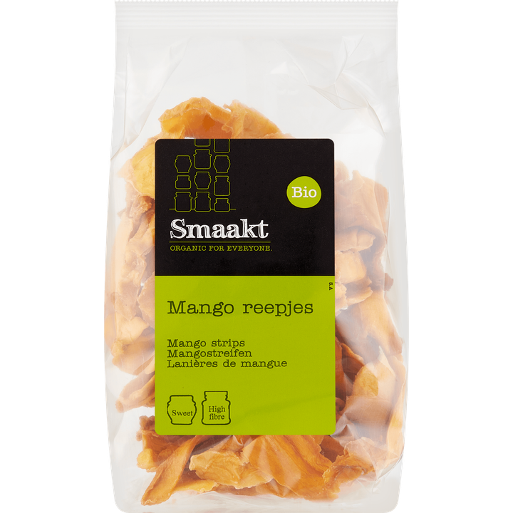 Smaakt Bio Mango Reepjes 250 g