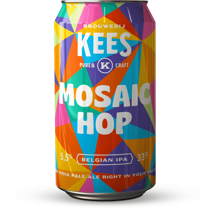 Brouwerij Kees - Mosaic Hop Belgian IPA - Blik - 330ML
