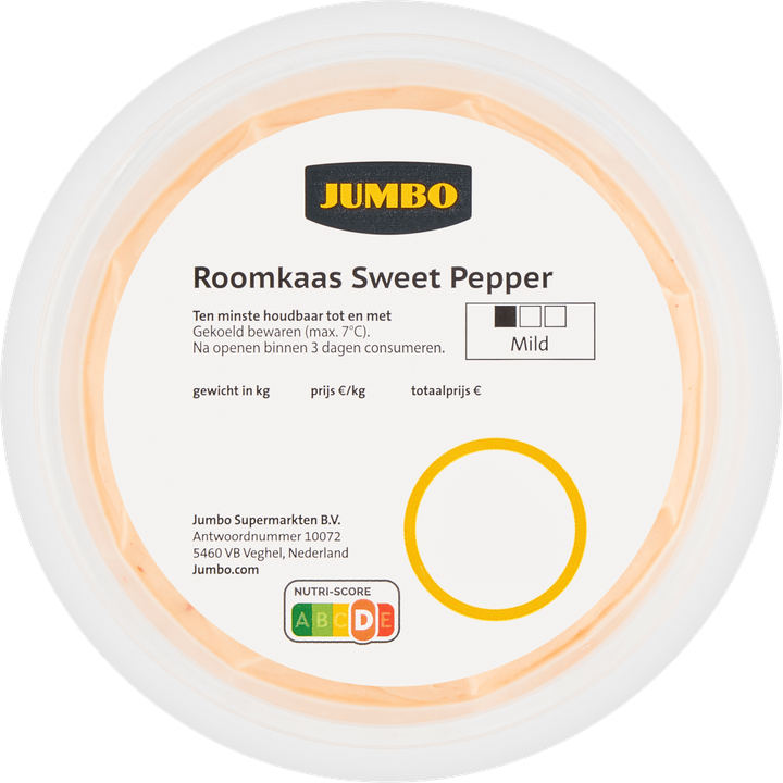 Roomkaas Sweet Pepper Mild