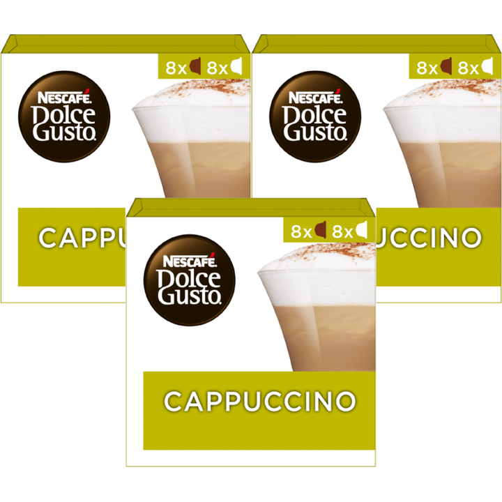 Nescafé Dolce Gusto® Cappuccino 3 x 16 Stuks