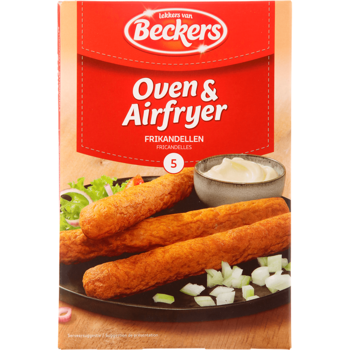 Beckers Oven & Airfryer Frikandellen 5 x 70 g