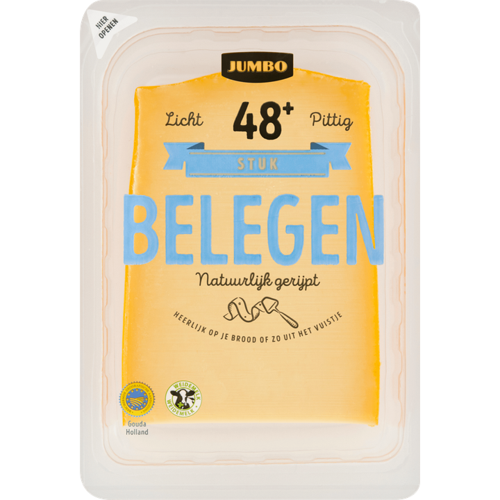 Jumbo Belegen Kaas 48+ Stuk 545 g