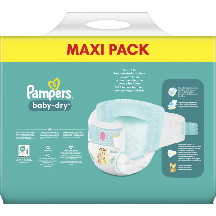 Pampers Baby Dry Luiers Maat 5 (11-16kg) 90 stuks