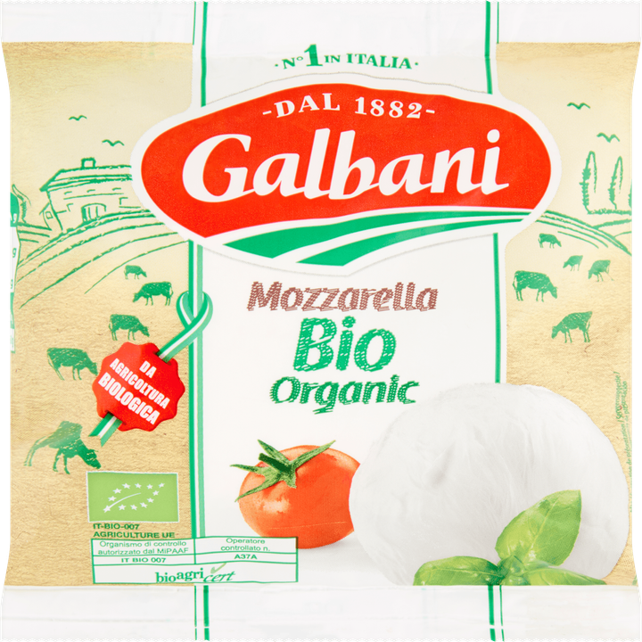 Galbani Mozzarella Biologisch 125g