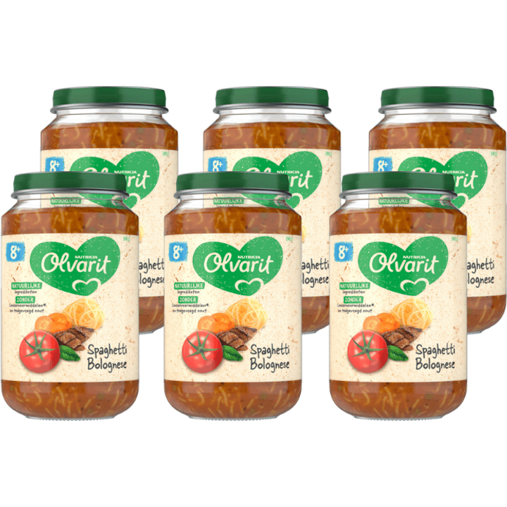 8+ Maanden Spaghetti Bolognese