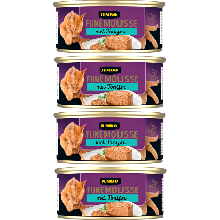 Fijne Mousse met Tonijn Natvoer
